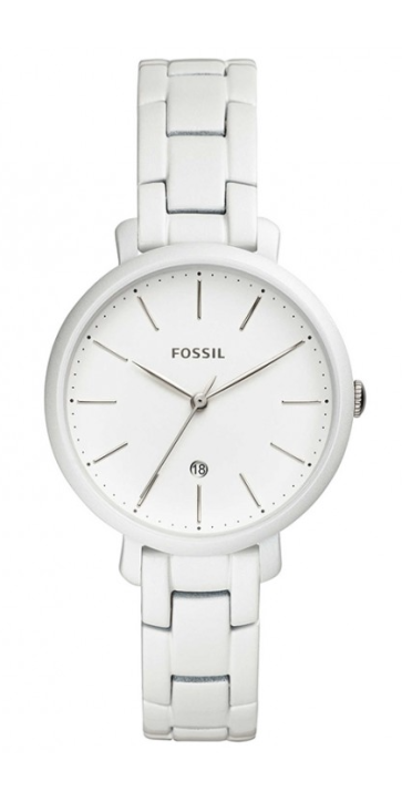 Uhrenarmband Fossil ES4397 Rostfreier Stahl Weiss 14mm